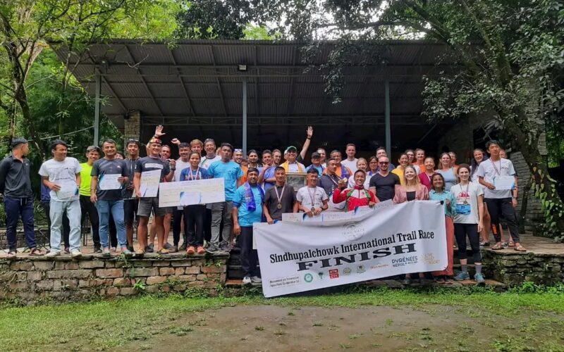 सिन्धुपाल्चोक अन्तराष्ट्रिय ट्रेल रेस २०२३ सम्पन्न