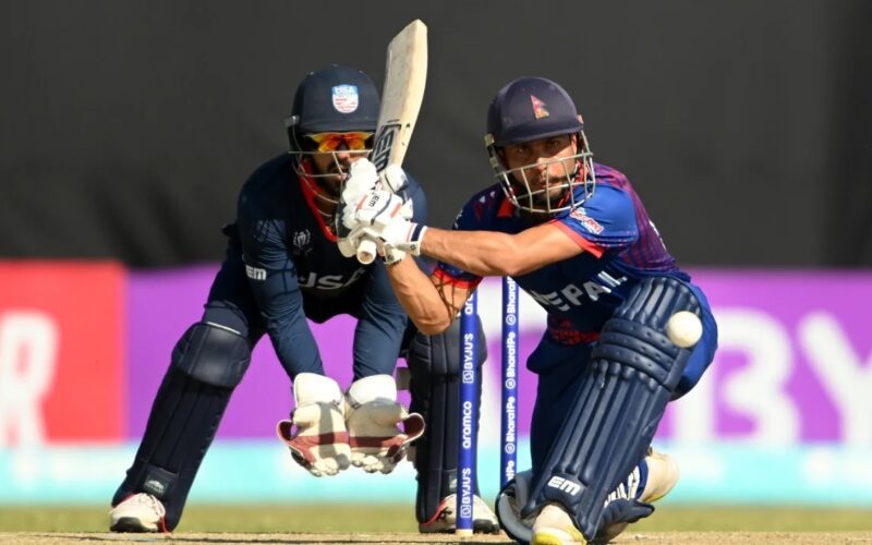 विश्वकप छनोटमा नेपालले अमेरिकालाई ६ विकेटले हरायो