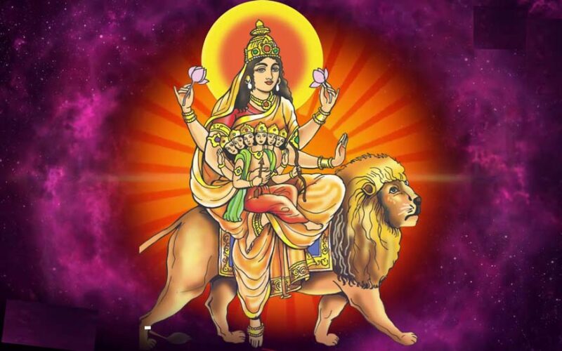आज दशैंको पाँचौं दिन: स्कन्दमाता भगवतीको विशेष पूजा