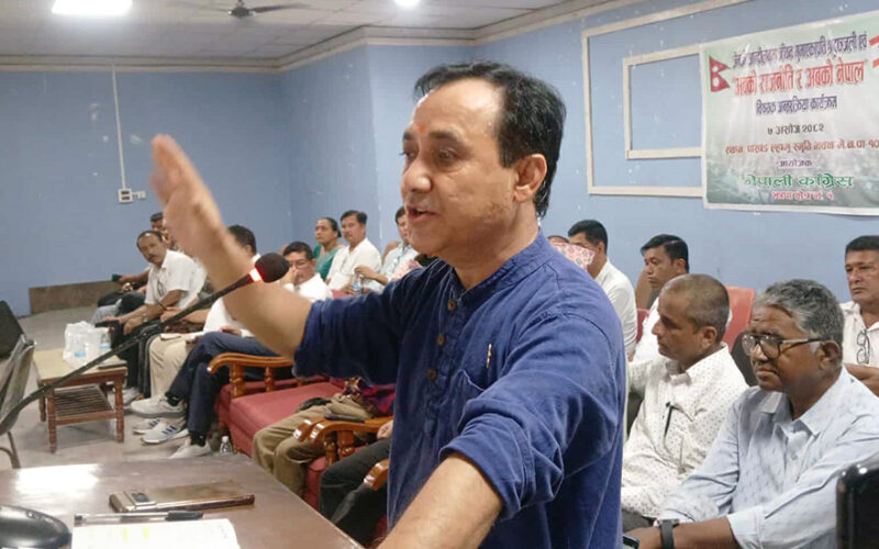 भ्रष्टाचारविरुद्ध निर्मम भएर अघि बढ्नुपर्छ : महामन्त्री शर्मा