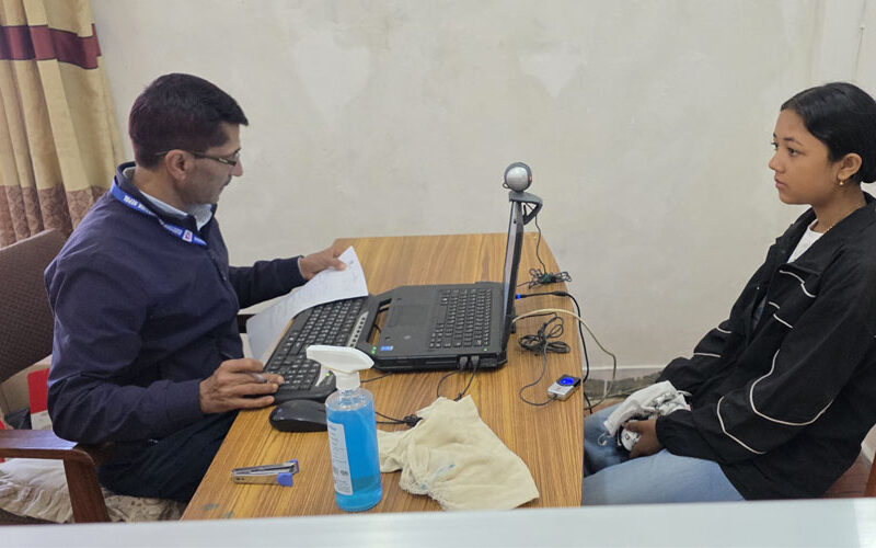 गुल्मीमा जिल्ला प्रशासन र निर्वाचन कार्यालयबाट मतदाता नामावली दर्ता