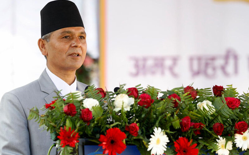 प्रहरीलाई समयानुकूल परिस्कृत गर्दै लैजानुपर्छ : गृहमन्त्री अर्याल