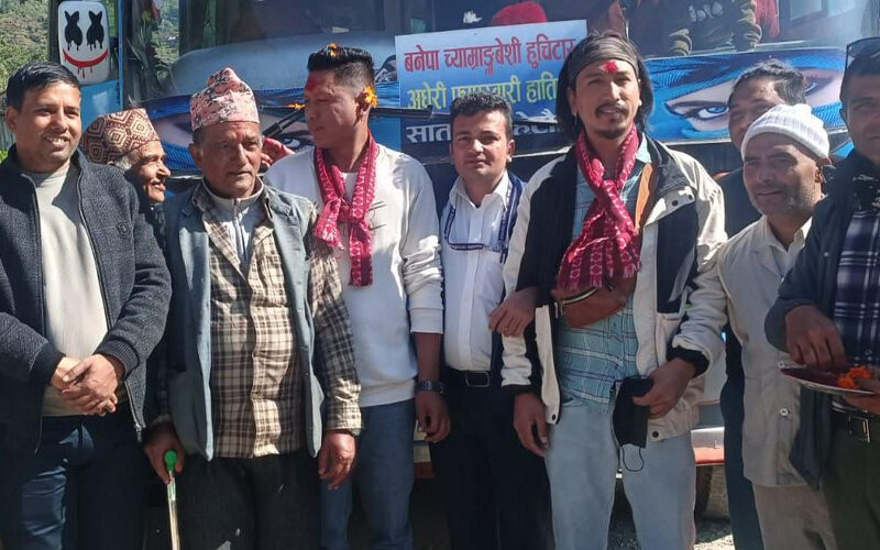 बनेपा-हेटौँडा बस सञ्चालनमा आएपछि आवागमनमा सहजता