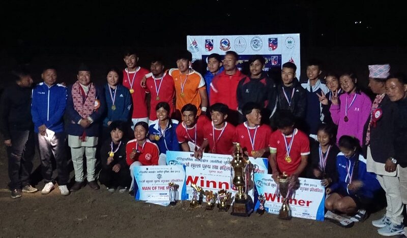 आयोजक टु स्टार क्लबलाई पुरुष र महिला दुबै विधामा उपाधी