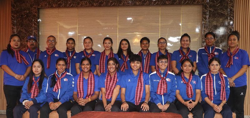 महिला राष्ट्रिय क्रिकेट टोली आज भारत प्रस्थान