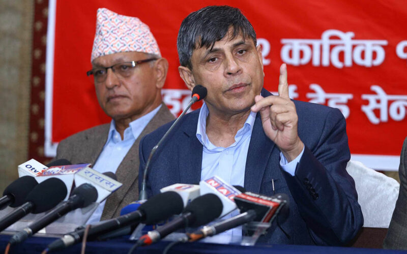एकीकृत समाजवादीमै रहन महासचिव भुसालको आग्रह