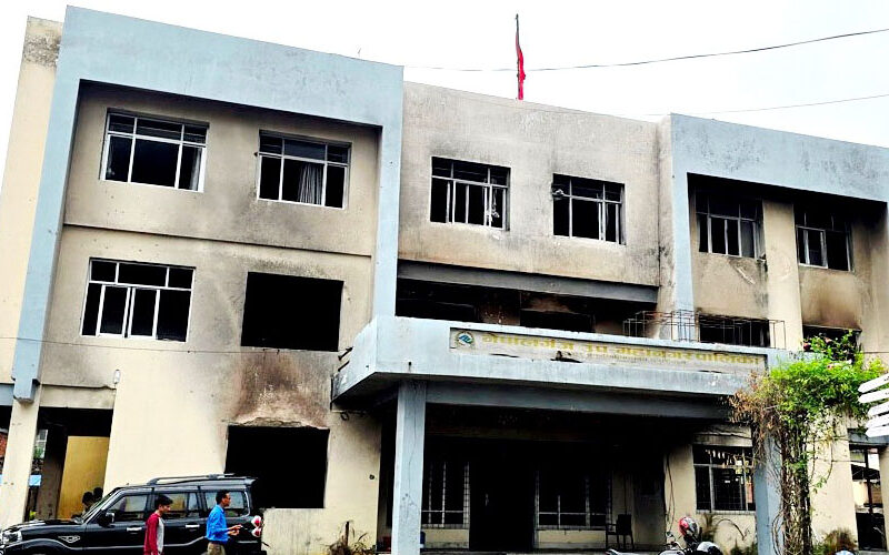 सुर्खेतरोड सडक छेउको अतिक्रमण हटाउन उपमहानगरको अल्टिमेटम