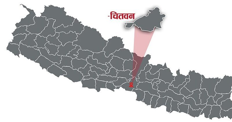 चितवनको कयरखोलमा पक्की पुल निर्माण हुँदै