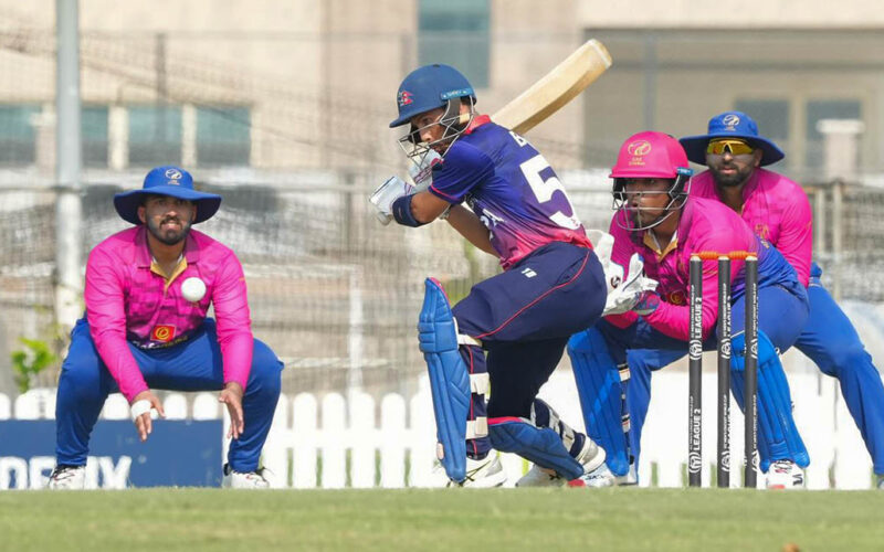 विश्वकप लिग-२ : नेपालले युएईलाई दियो २४० रनको लक्ष्य