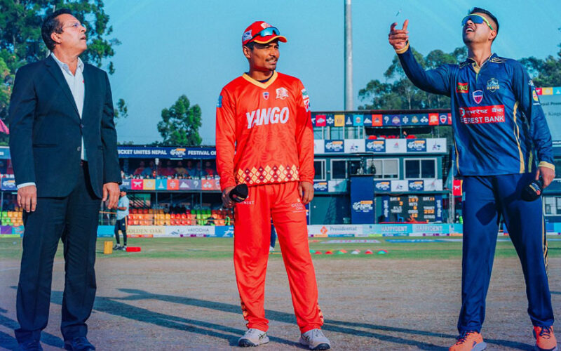 टस लुम्बिनीले जित्यो, विराटनगर ब्याटिङ गर्दै