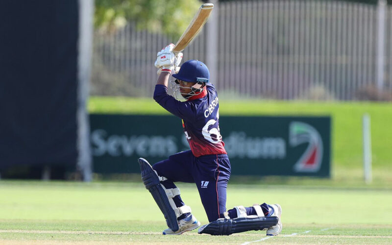 नेपालले अफगानिस्तानलाई दियो एक सय २५ रनको सामान्य लक्ष्य