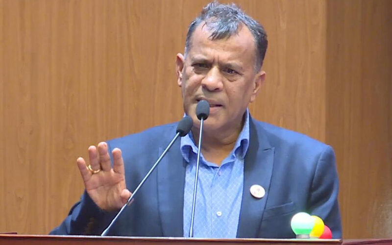 कांग्रेस मुख्यसचिव पौडेलद्वारा राजीनामा