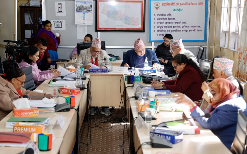 आज दुई संसदीय समितिको बैठक बस्दै