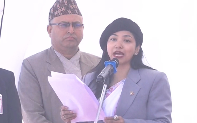 शहीदहरूले देखाएको मार्गचित्रमा अघि बढौं : सुनिता डंगोल