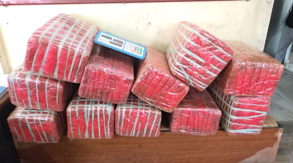 माघ महिनामा मात्रै १ सय ८७ किलोग्राम ७८४ ग्राम लागूऔषध गाँजा बरामद