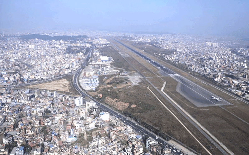 त्रिभुवन अन्तर्राष्ट्रिय विमानस्थल हाताभित्र निषेधाज्ञा जारी