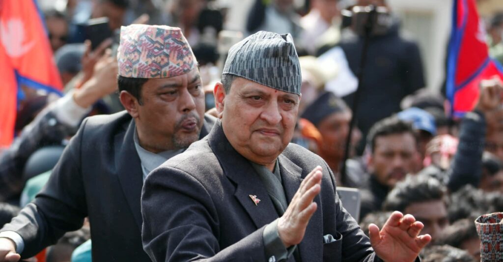 पूर्वराजा ज्ञानेन्द्र शाह काठमाडौं आइपुगे