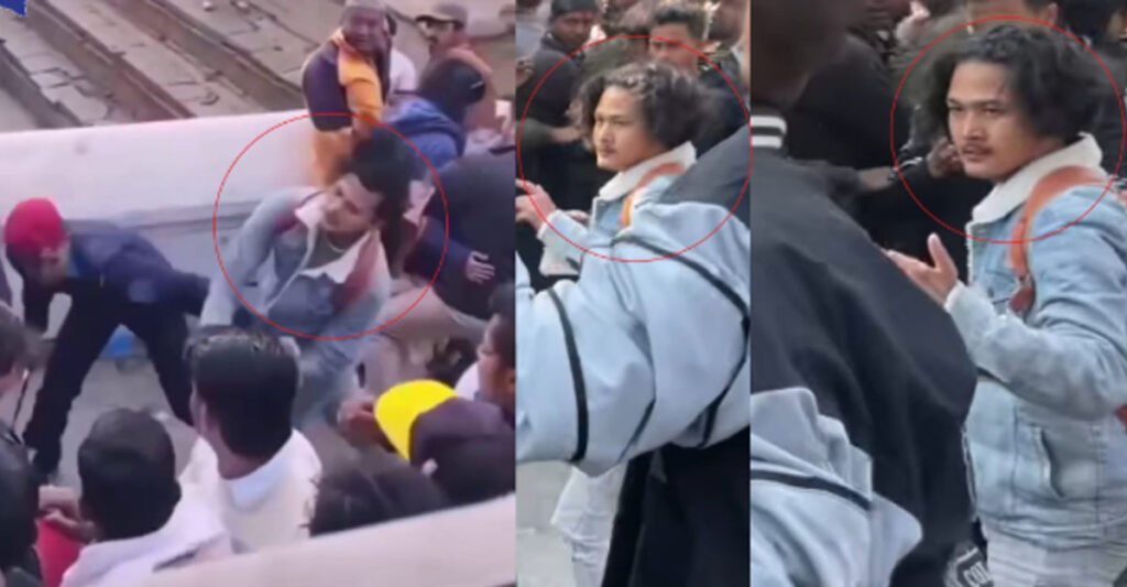 पशुपतिनाथ क्षेत्रमा प्रहरीमाथि कुटपिट गर्ने युवक पक्राउ