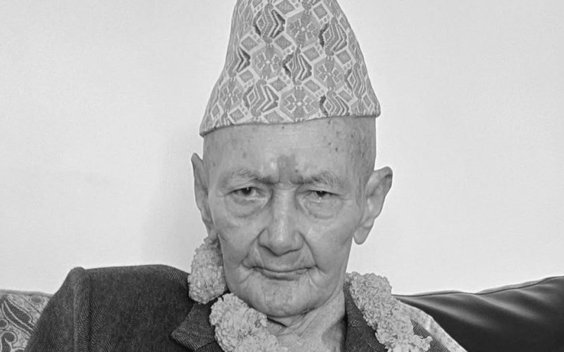 पूर्व प्रधानमन्त्री डा. बाबुराम भट्टराईलाई पितृशोक