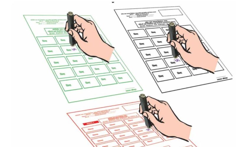 दिनमा १३ लाख मतपत्र