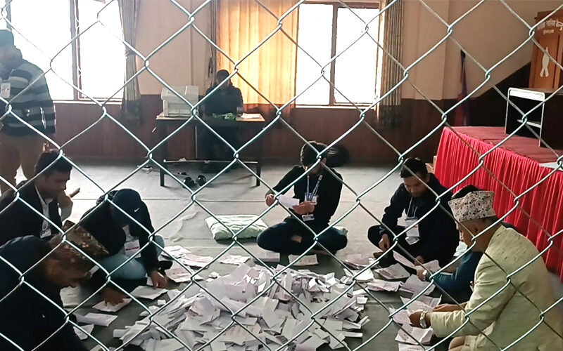 काभ्रे-२ मा मतगणना सुरु