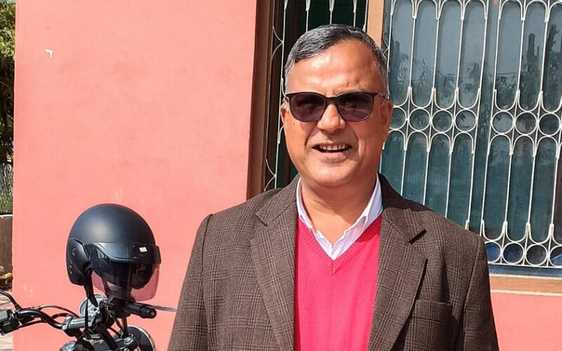 नेकपा एमाले मकवानपुरका अध्यक्ष पोखरेलद्वारा राजीनामा घोषणा