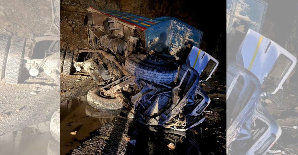 पाल्पामा टिपर दुर्घटना: ४ जनाको मृत्यु