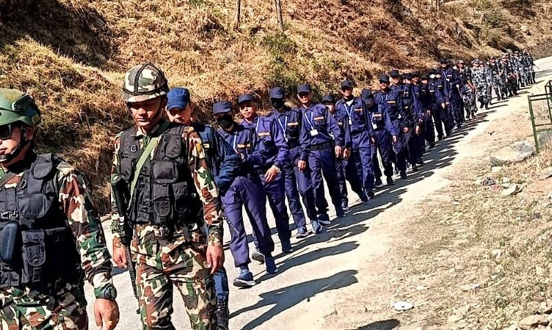 बाजुरामा एक हजारभन्दा बढी सुरक्षाकर्मी परिचालन