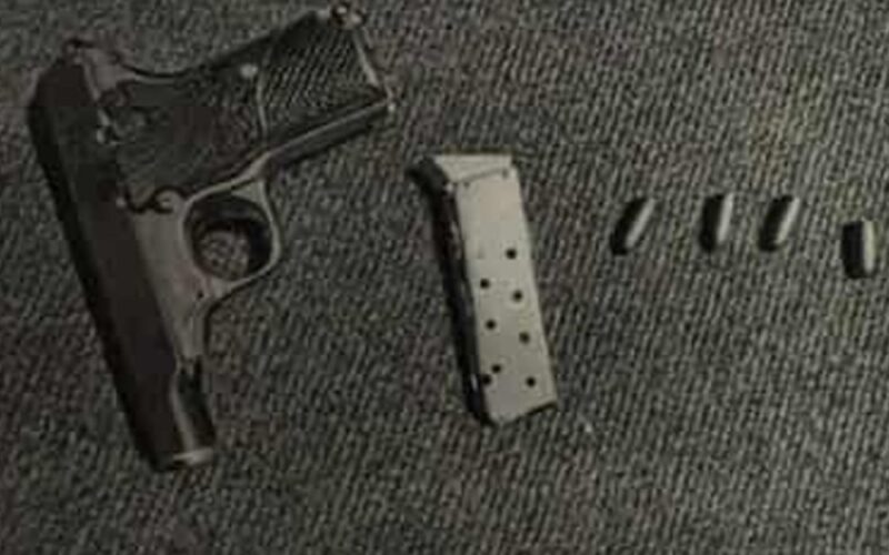 पेस्तोलसहित एक युवक पक्राउ