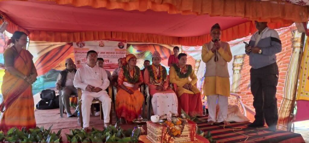 चौघडाको कालीपोखरीमा सप्ताह ज्ञान महायज्ञ  शुरु