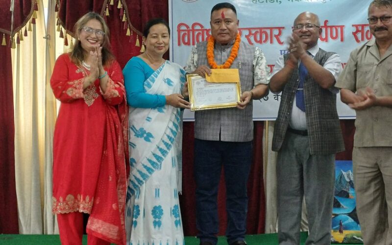 भीम विराग प्रतिष्ठानद्वारा विभिन्न विधाका ७ जना सम्मानित