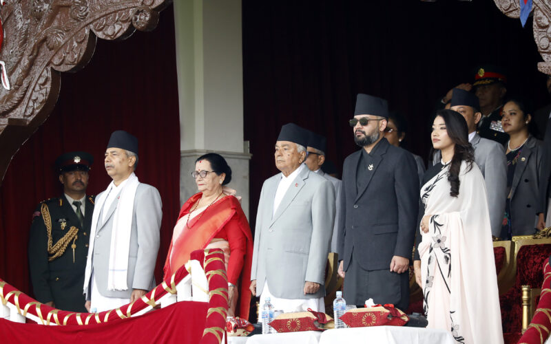 आज देशभर गणतन्त्र दिवस मनाइँदै