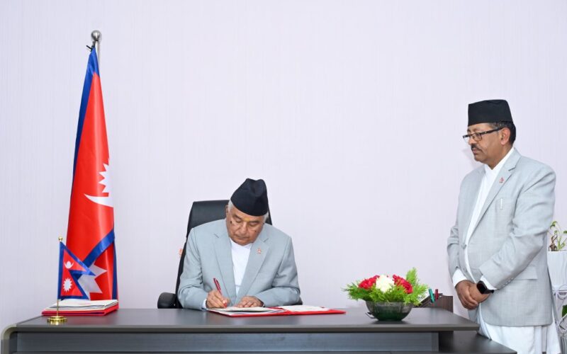 राष्ट्रपति पौडेलद्वारा वैशाख २८ गतेका लागि संसद् अधिवेशन आह्वान