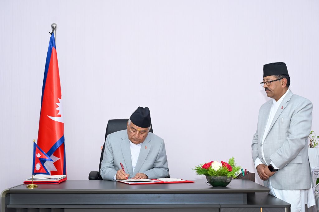 राष्ट्रपति पौडेलद्वारा वैशाख २८ गतेका लागि संसद् अधिवेशन आह्वान