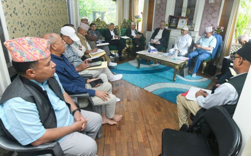 एमाले सचिवालय बैठक जारी