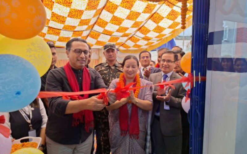 हेटौंडामा नेपाल बैंकको बागमती प्रादेशिक कार्यालय तथा सिटी अफिस नयाँ भवन उद्घाटन