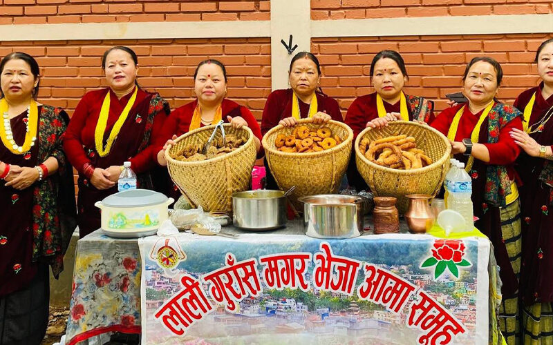 पाल्पामा सडक खाना महोत्सवः स्थानीय खाना र संस्कृतिमा झुम्मिए पर्यटक