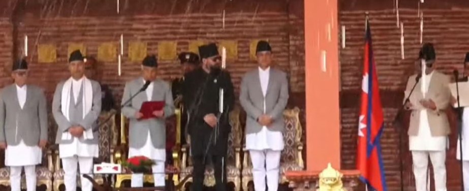 सुधन र महावीरले लिए शपथ