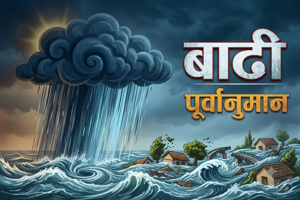 आज ११ जिल्लाका साना नदीमा बाढीको मध्यम जोखिम