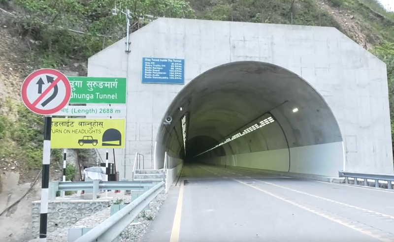 नागढुङ्गा सुरुङमार्ग सञ्चालनमा ढिलाइ : उद्घाटनका लागि तयारी अन्तिम चरणमा